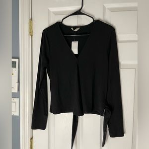Black long sleeve shirt